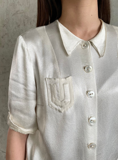 French vintage shirt