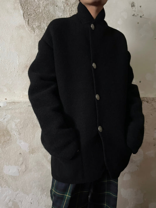 Boiled wool jacket.