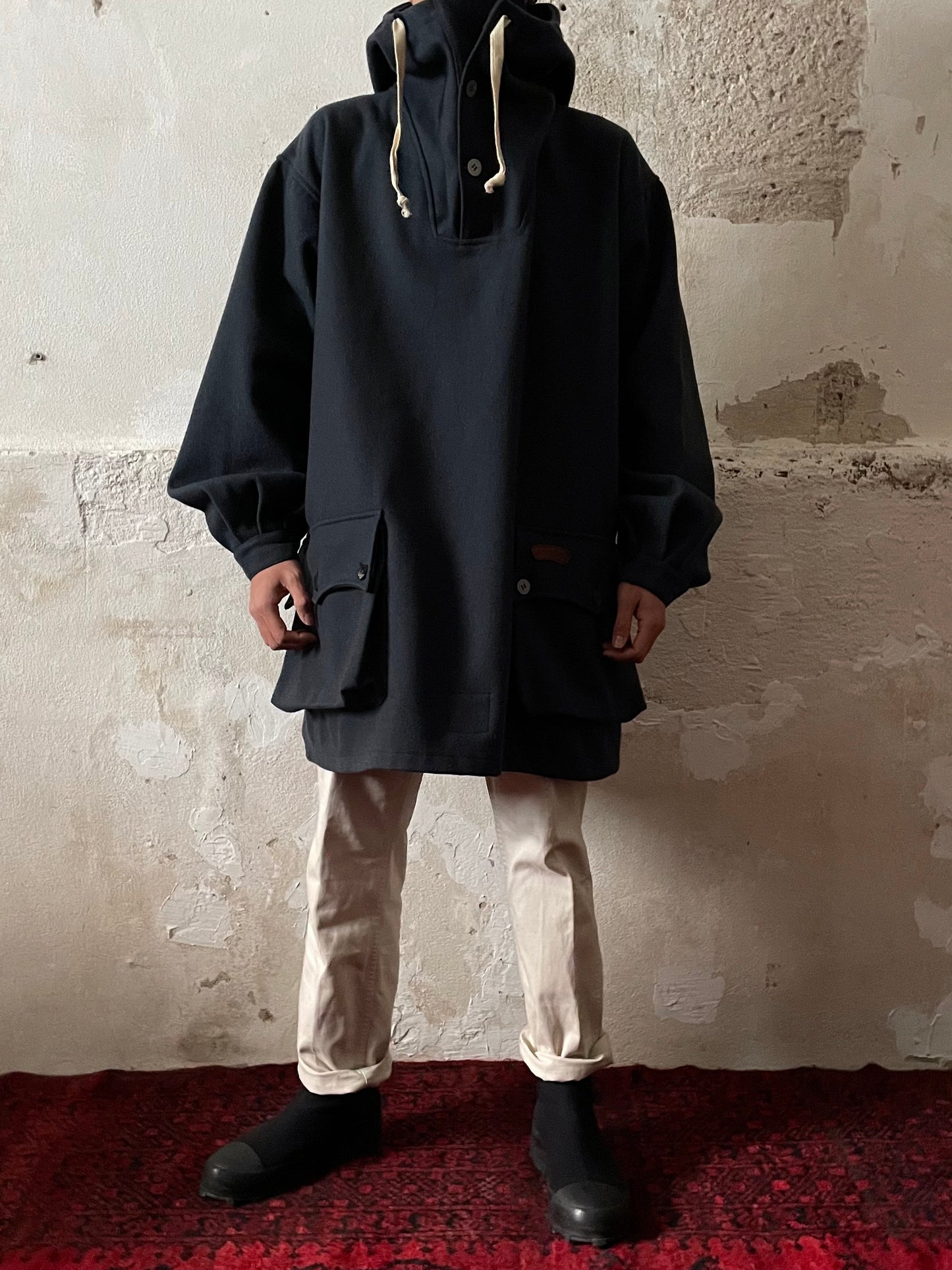 Amazing wool parka inspired by Swedish military.