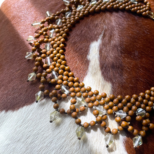 Vintage  bib necklace