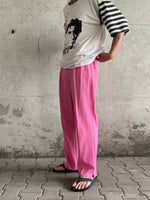 pink thick trouser