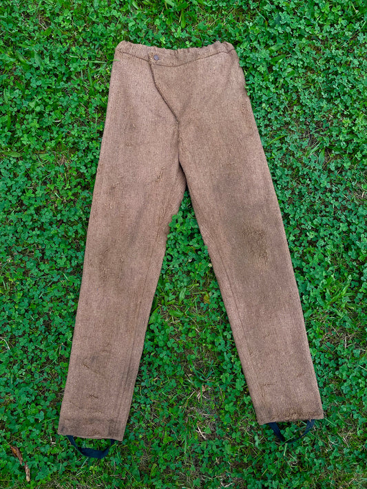 vintage knit trouser