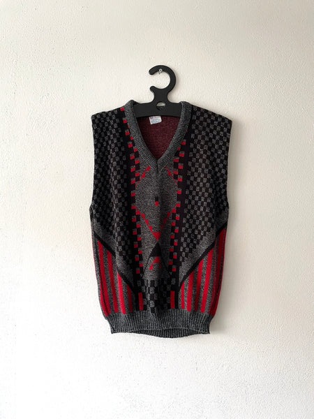 UK Knit vest. 1980s