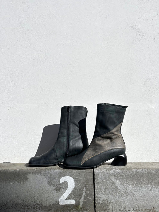 vintage leather boots