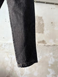 5 pockets black denim