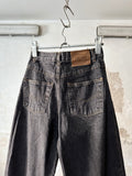 5 pockets black denim