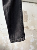 5 pockets black denim