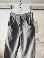 80s elephant gray trouser