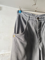 80s elephant gray trouser