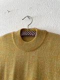 mustard summer rib knit