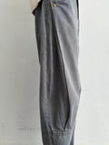 80s elephant gray trouser