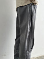 80s elephant gray trouser