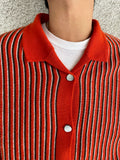 80s relaxed knit wool cardigan