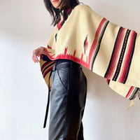 vintage native poncho