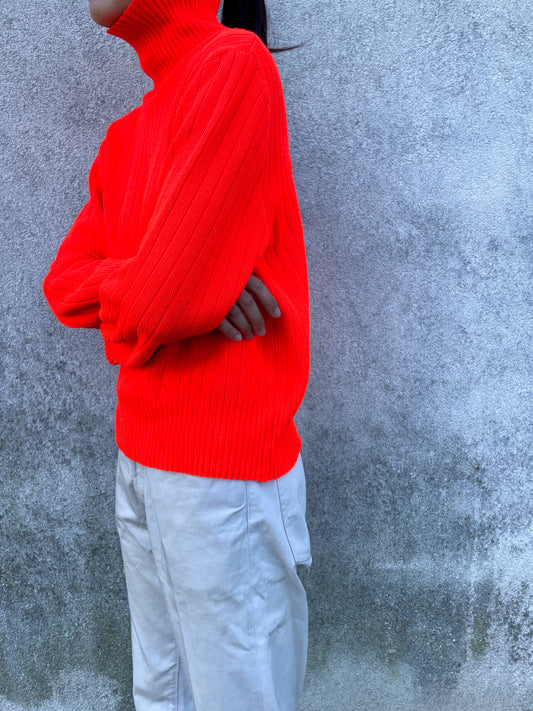 80's neon orange