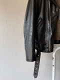 70s JAPA Leather jkt, Made in France