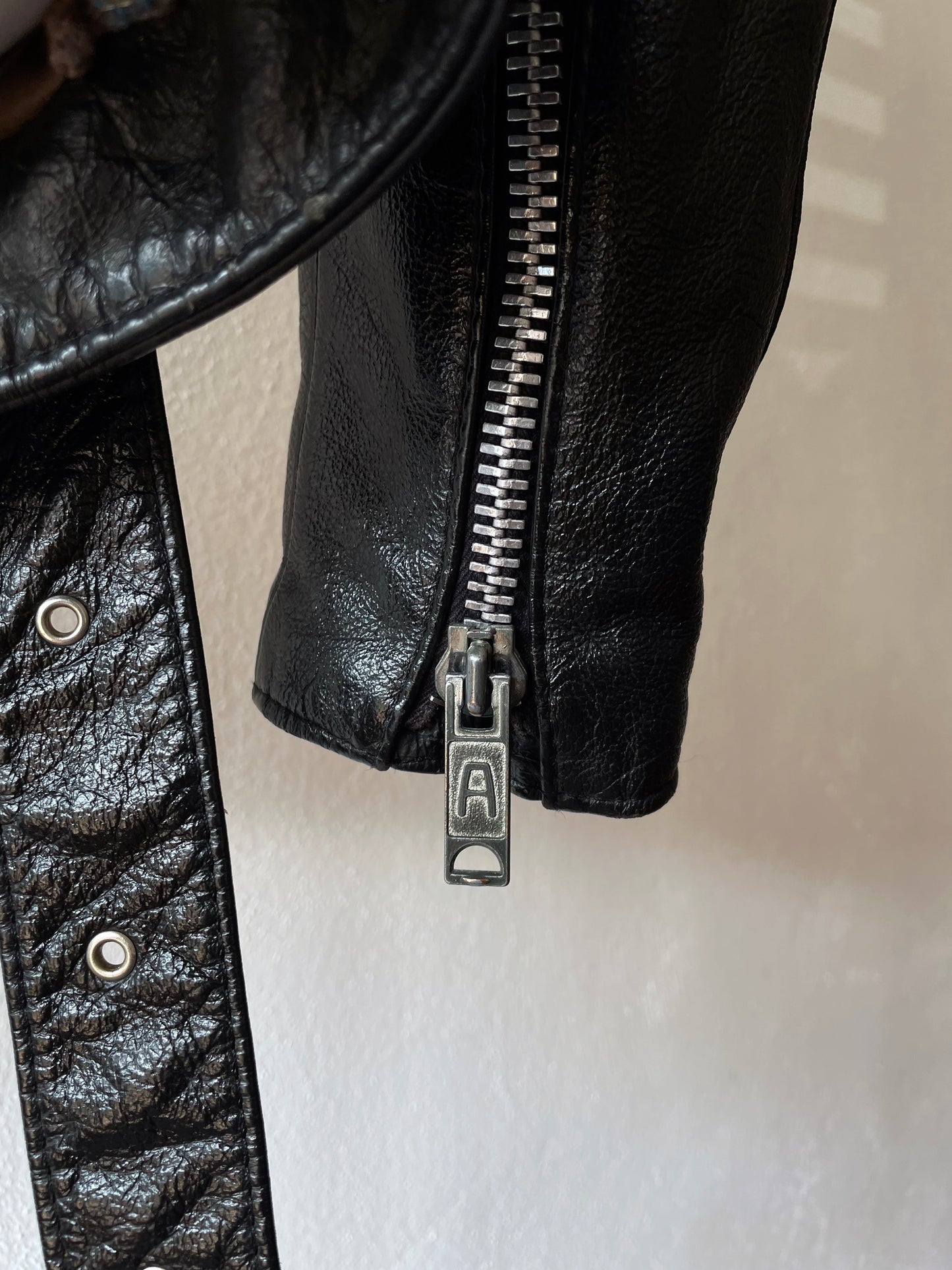 70s JAPA Leather jkt, Made in France