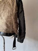 70s JAPA Leather jkt, Made in France