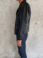 70s JAPA Leather jkt, Made in France