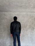 70s JAPA Leather jkt, Made in France