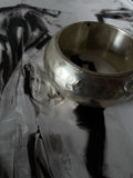 vintage silver 925 hammered bangle