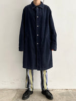 Italy corduroy simple coat.