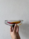 Bohemia glass ash tray or bowl