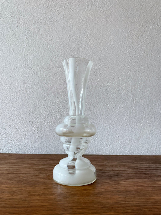Bohemia glass vase