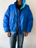 1980's JET SET italy colorful down puffer, Special!