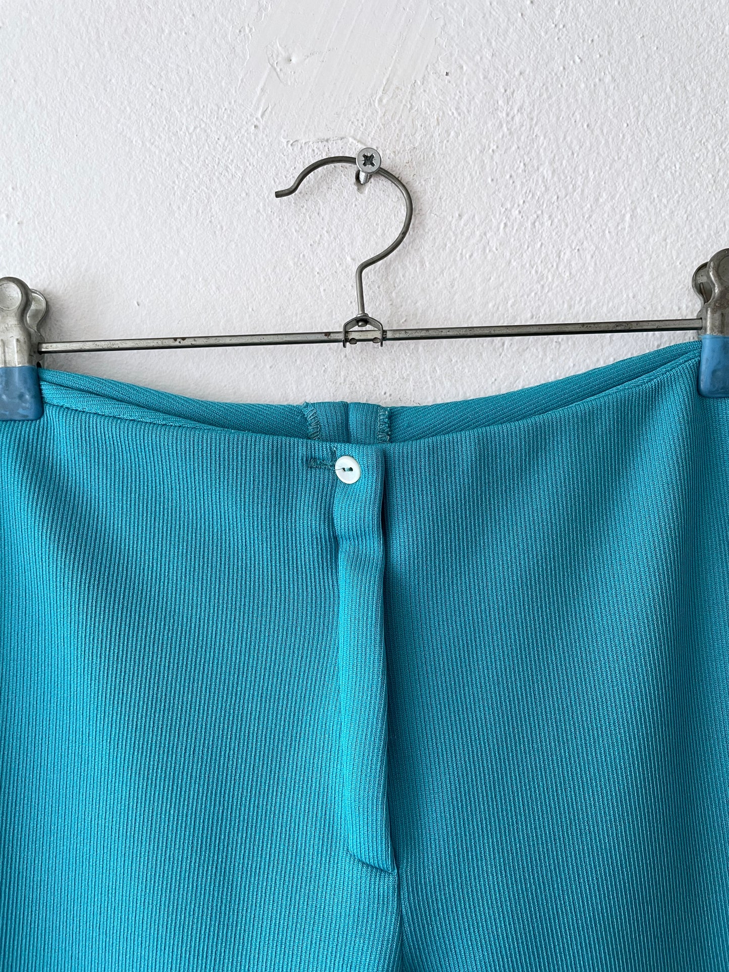 70's aqua blue trouser