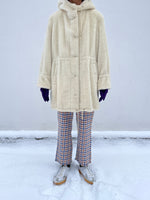 Llama wool snowman jacket