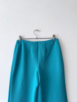 70's aqua blue trouser