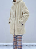 Llama wool snowman jacket