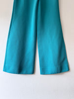 70's aqua blue trouser