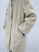 Llama wool snowman jacket