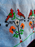 cross stitch runner cloth
