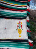 embroidery big blanket