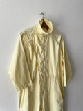 80s cotton jumpsuit in lemon