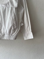1980s White bomber shirt jkt