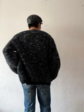 vintage tyrolean wool knitted cardigan, Hungary