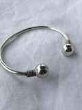 silver 925 ball bangle