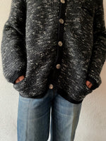 vintage tyrolean wool knitted cardigan, Hungary