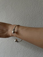 silver 925 ball bangle