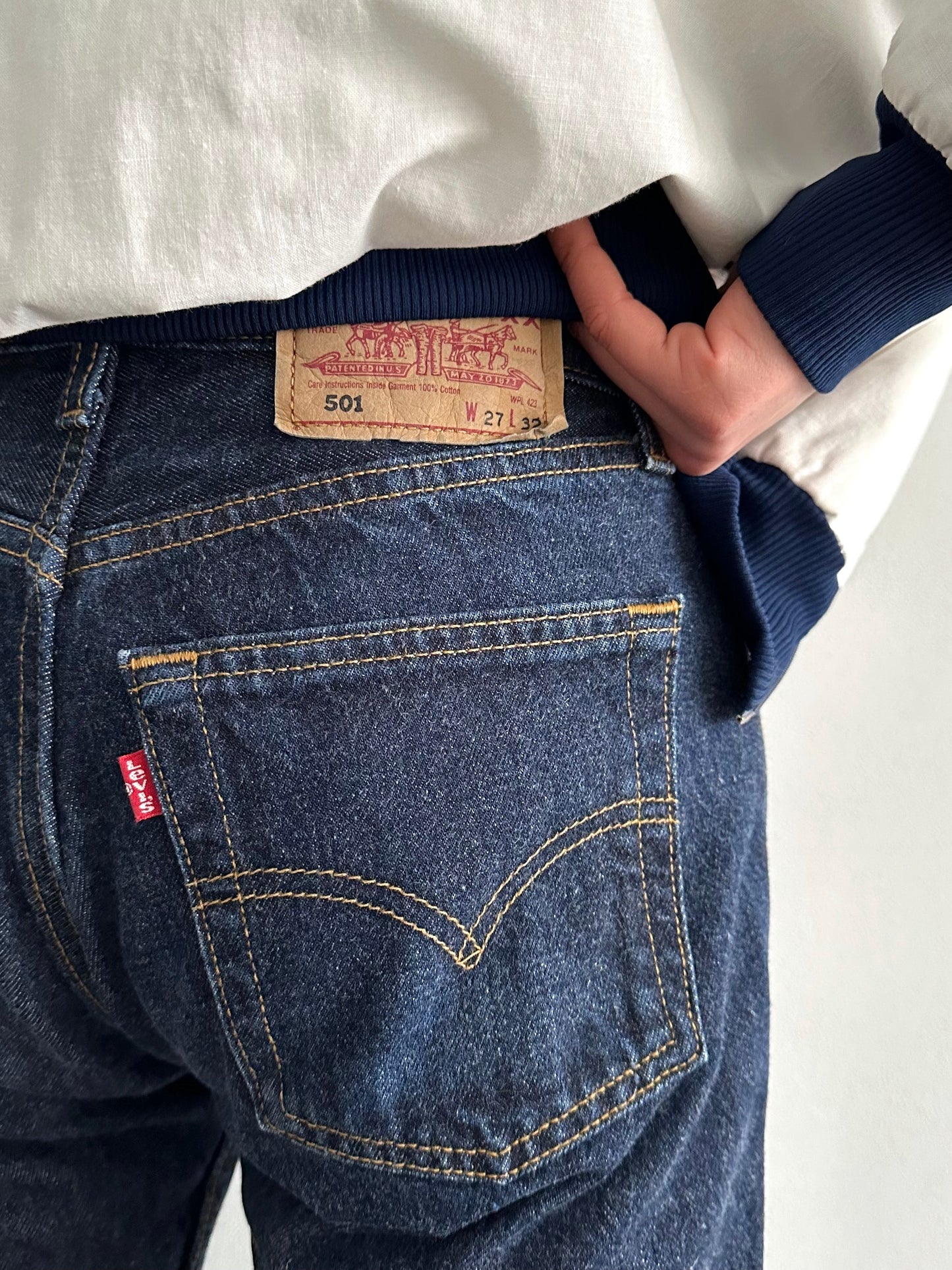 90s UK Levis 501.