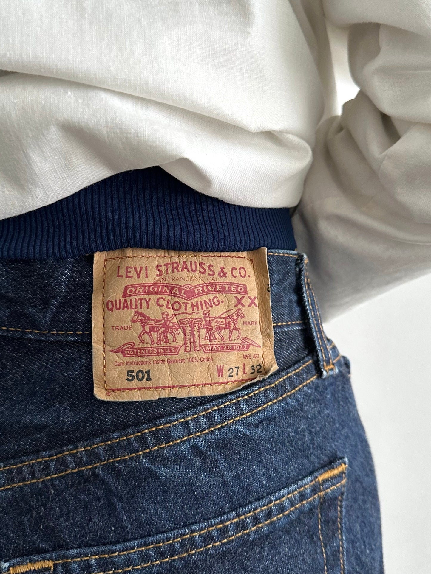 90s UK Levis 501.