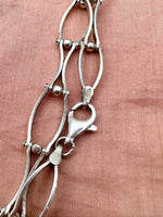 silver 925 tiny constructive chain