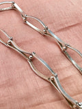 silver 925 tiny constructive chain