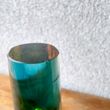 vintage bohemia glass vase