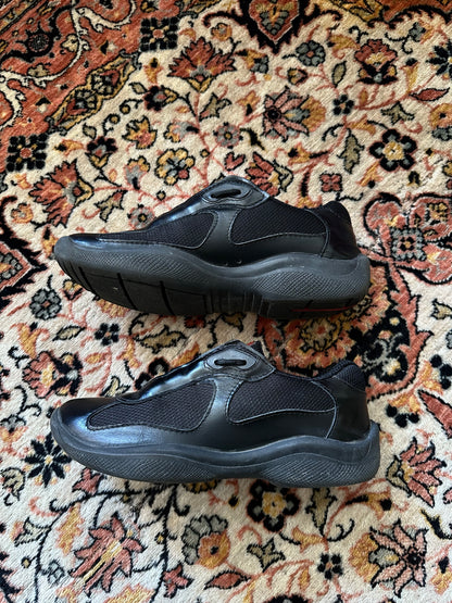 PRADA SPORT leather trainer