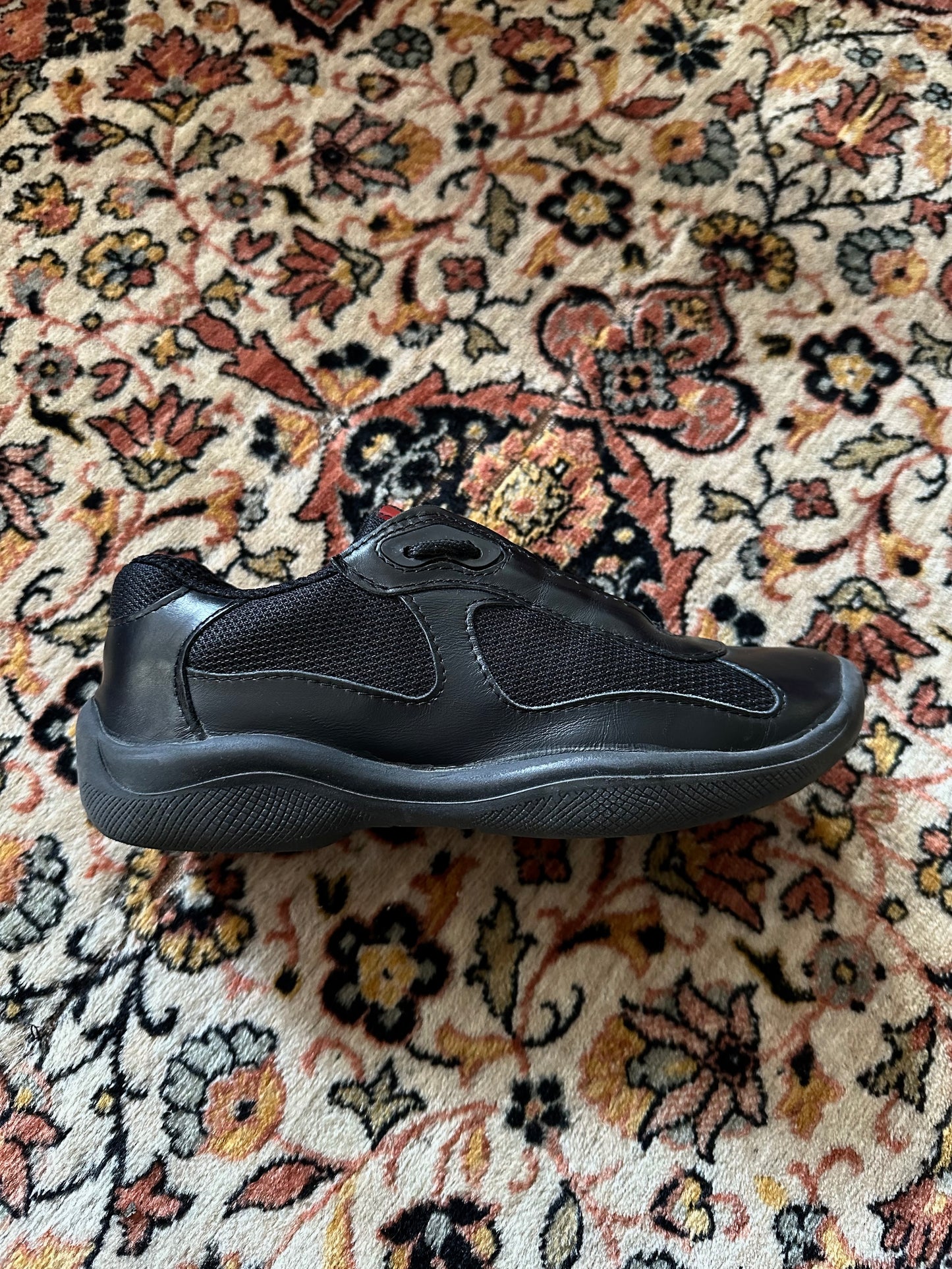 PRADA SPORT leather trainer